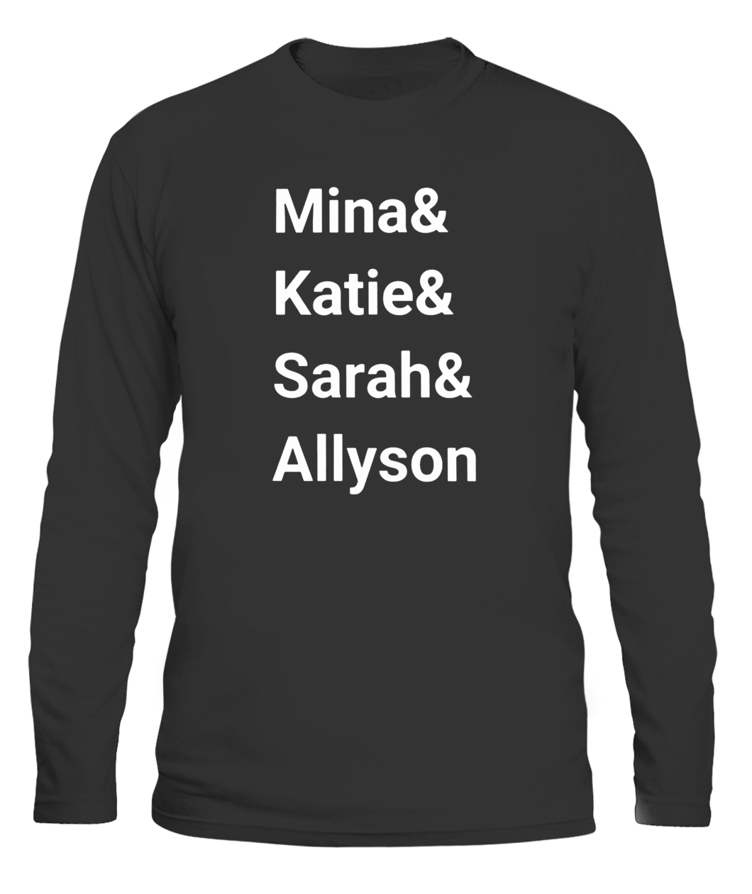 Mina And Katie And Sarah And Allyson Shirt Mina Kimes Katie Nolan Sarah Spain Allyson Turner-CALS-black-front.jpg Mina And Katie And Sarah And Allyson Shirt Mina Kimes Katie Nolan Sarah Spain Allyson Turner CALS black front.jpg