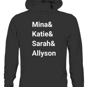 Mina And Katie And Sarah And Allyson Shirt Mina Kimes Katie Nolan Sarah Spain Allyson Turner CAUH black front.jpg