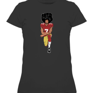 IM WITH KAP SHIRT Colin Kaepernick Black Lives Matter CAWTS black front.jpg