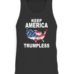 KEEP AMERICA TRUMPLESS SHIRT CATT black front.jpg