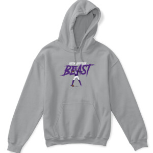JUSTIN JEFFERSON BEAST SHIRT Minnesota Vikings JUSTIN JEFFERSON APKH sport grey front.jpg