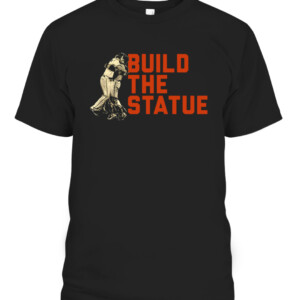 BUILD THE STATUE SHIRT BUSTER POSEY Madison Bumgarner San Francisco Giants