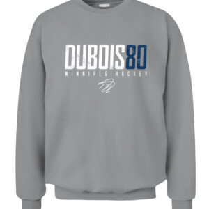 DUBOIS80 SHIRT Pierre Luc Dubois Winnipeg Jets CACS sport grey front.jpg