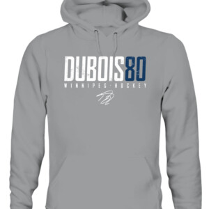 DUBOIS80 SHIRT Pierre Luc Dubois Winnipeg Jets CAUH sport grey front.jpg
