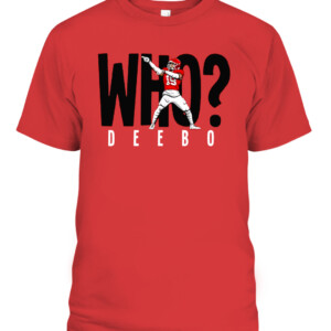 WHO SHIRT DEEBO SAMUEL San Francisco 49ers CABT red front.jpg