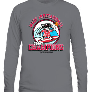 WISCO MAUI CHAMPS SHIRT MAUI INVITATIONAL CHAMPIONS Wisconsin Badgers CALS graphite heather front.jpg