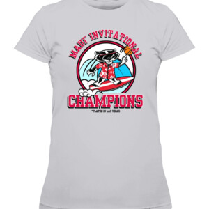 WISCO MAUI CHAMPS SHIRT MAUI INVITATIONAL CHAMPIONS Wisconsin Badgers CAWTS heather grey front.jpg