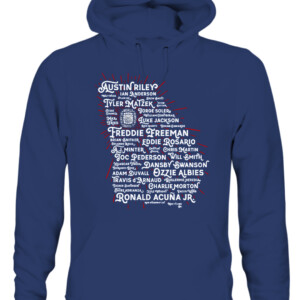 Atlanta 2021 Champs Rosters T Shirt Atlanta Braves 2021 World Series Champions CAUH navy front.jpg