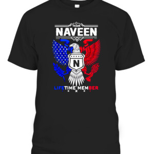 Naveen Name T Shirt Naveen Eagle Lifetime Member Legend CABT black front.jpg