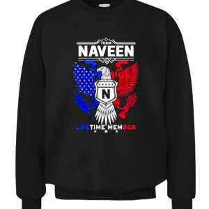 Naveen Name T Shirt Naveen Eagle Lifetime Member Legend CACS black front.jpg