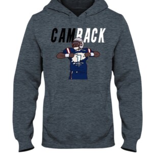 CAM BACK TSHIRT CAM NEWTON CAROLINA PANTHERS Hoddie
