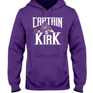CAPTAIN KIRK SHIRT KIRK COUSINS Minnesota Vikings Hoddie