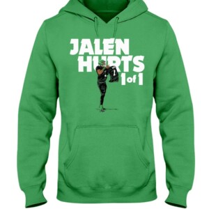JALEN HURTS 1 OF 1 SHIRT Philadelphia Eagles JALEN HURTS Hoddie