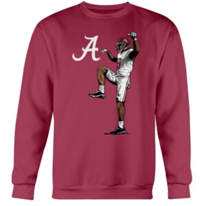 JOHN METCHIE CELEBRATION SHIRT Alabama Crimson Tide Crewneck