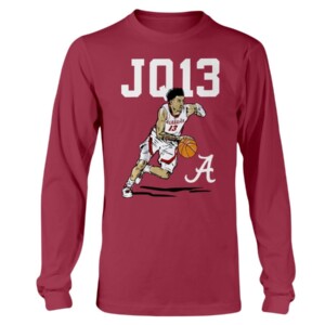 JQ13 SHIRT JAHVON QUINERLY Alabama Crimson Tide Longsleeve