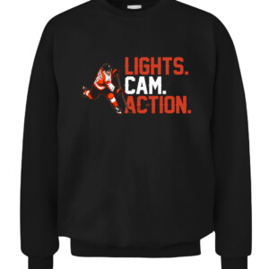 LIGHTS. CAM. ACTION. SHIRT CAM ATKINSON Philadelphia Flyers CACS black front.jpg