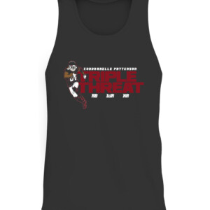 TRIPLE THREAT SHIRT CORDARRELLE PATTERSON Atlanta Falcons CATT black front.jpg