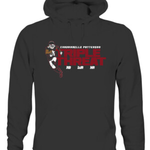 TRIPLE THREAT SHIRT CORDARRELLE PATTERSON Atlanta Falcons CAUH black front.jpg