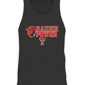 JOEY MCGUIRE RAIDER POWER SHIRT Joey McGuire Texas Tech Red Raiders CATT black front.jpg