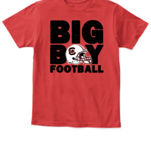 BIG BOY FOOTBALL SHIRT Shane Beamer South Carolina Gamecocks APKT red front.jpg