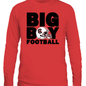 BIG BOY FOOTBALL SHIRT Shane Beamer South Carolina Gamecocks CALS red front.jpg