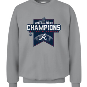 Atlanta Braves 2021 World Series Champions T Shirt CACS sport grey front.jpg