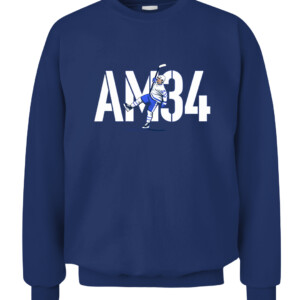 AM34 SHIRT Auston Matthews Toronto Maple Leafs CACS navy front.jpg