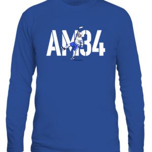 AM34 SHIRT Auston Matthews Toronto Maple Leafs CALS royal front.jpg