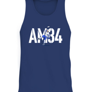 AM34 SHIRT Auston Matthews Toronto Maple Leafs CATT navy front.jpg