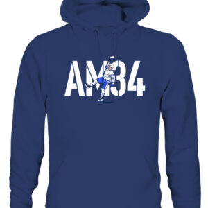 AM34 SHIRT Auston Matthews Toronto Maple Leafs CAUH navy front.jpg