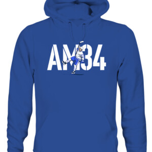 AM34 SHIRT Auston Matthews Toronto Maple Leafs CAUH royal front.jpg
