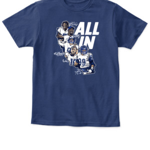 ALL IN SHIRT Von Miller Aaron Donald Matthew Stafford Cooper Kupp and Jalen Ramsey Los Angeles Rams APKT navy front.jpg