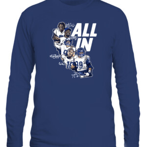 ALL IN SHIRT Von Miller Aaron Donald Matthew Stafford Cooper Kupp and Jalen Ramsey Los Angeles Rams CALS navy front.jpg
