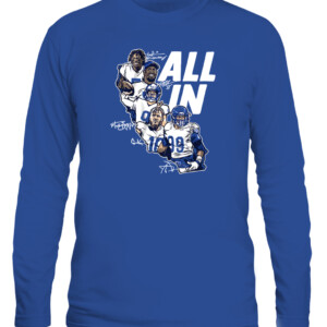 ALL IN SHIRT Von Miller Aaron Donald Matthew Stafford Cooper Kupp and Jalen Ramsey Los Angeles Rams