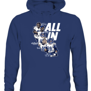 ALL IN SHIRT Von Miller Aaron Donald Matthew Stafford Cooper Kupp and Jalen Ramsey Los Angeles Rams CAUH navy front.jpg