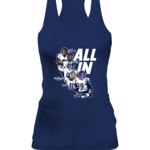ALL IN SHIRT Von Miller Aaron Donald Matthew Stafford Cooper Kupp and Jalen Ramsey Los Angeles Rams CAWT navy front.jpg