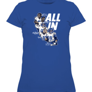 ALL IN SHIRT Von Miller Aaron Donald Matthew Stafford Cooper Kupp and Jalen Ramsey Los Angeles Rams CAWTS royal front.jpg