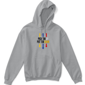 PICK EM UP PUT EM DAHN SHIRT Pittsburgh Steelers APKH sport grey front.jpg