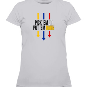 PICK EM UP PUT EM DAHN SHIRT Pittsburgh Steelers CAWTS heather grey front.jpg