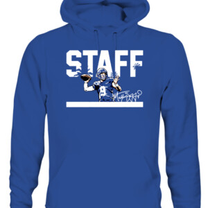 STAFF SHIRT MATTHEW STAFFORD Los Angeles Rams CAUH royal front.jpg