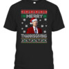 Funny Joe Biden Merry Thanksgiving Ugly Christmas Sweater Long Sleeve T Shirt Funny Joe Biden Happy Easter Republican Christmas CABT black front.jpg