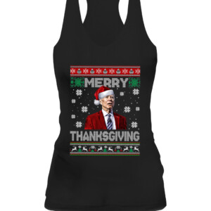 Funny Joe Biden Merry Thanksgiving Ugly Christmas Sweater Long Sleeve T Shirt Funny Joe Biden Happy Easter Republican Christmas CAWT black front.jpg