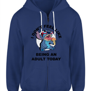 d5a1Disney Lilo and Stitch Don't Feel Like Being an Adult Tee Funny Humor Disneyland Graphic Adult T Shirt47a16ed687e1decedc85bec93f CAZH navy front.jpg