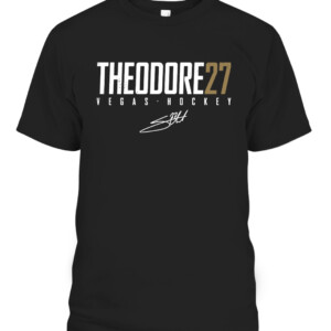THEDDORE27 SHIRT Shea Theodore Vegas Golden Knights CABT black front.jpg
