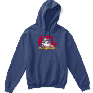 ALT THE NIGHT SHIFT SHIRT Atlanta Braves 2021 World Series Champions Tyler Matzek, A.J. Minter, Luke Jackson and Will Smith APKH navy front.jpg