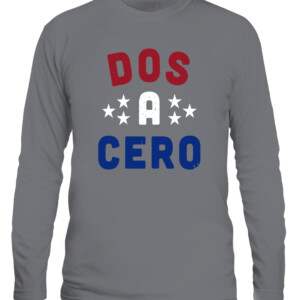 DOS A CERO SHIRT USA Men's Soccer CALS graphite heather front.jpg