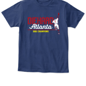 DIEHARD ATLANTA SHIRT DANSBY SWANSON Atlanta Braves 2021 World Series Champions APKT navy front.jpg
