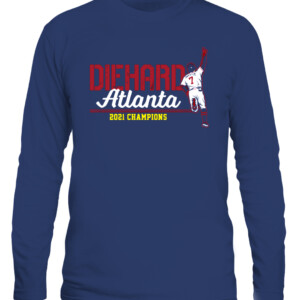 DIEHARD ATLANTA SHIRT DANSBY SWANSON Atlanta Braves 2021 World Series Champions CALS navy front.jpg