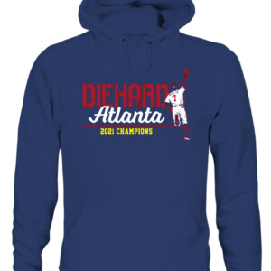 DIEHARD ATLANTA SHIRT DANSBY SWANSON Atlanta Braves 2021 World Series Champions CAUH navy front.jpg