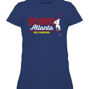 DIEHARD ATLANTA SHIRT DANSBY SWANSON Atlanta Braves 2021 World Series Champions CAWTS navy front.jpg